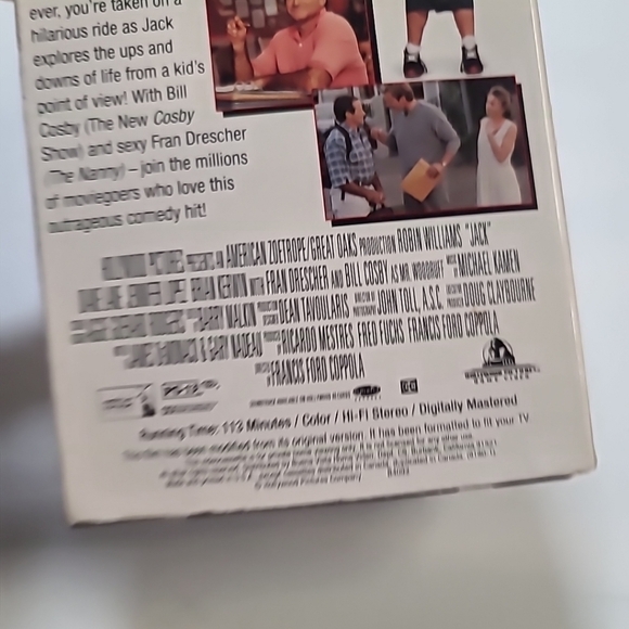 Vintage Jack Robin Williams VHS - Picture 5 of 7